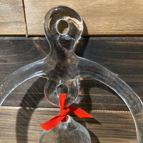 Vintage Kosta Boda Clear Glass Sun Catcher Ornament Swedish / Scandinavian Decor - Picture 2 of 6